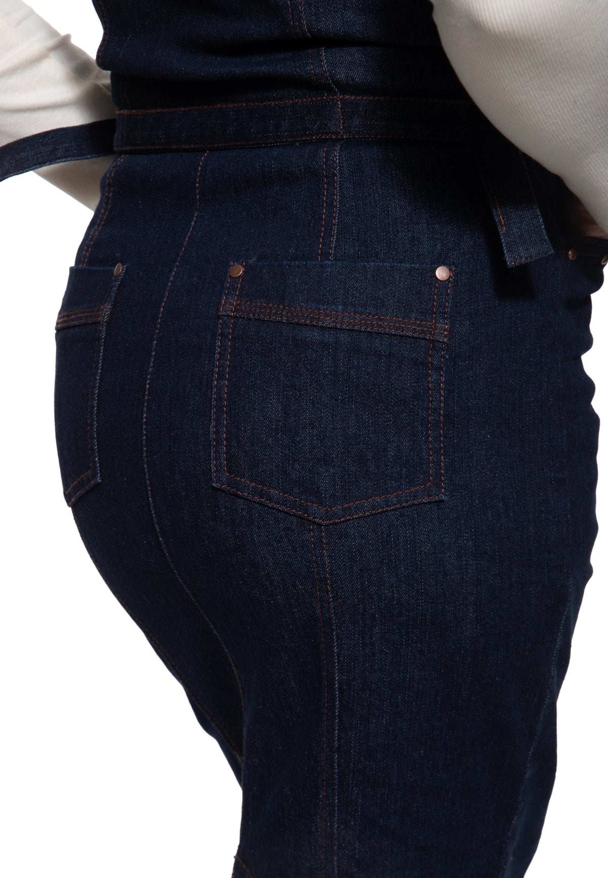 Jeanskleid 'Ruby' in Dunkelblau – Kleider von Queen Kerosin - Ansicht 6
