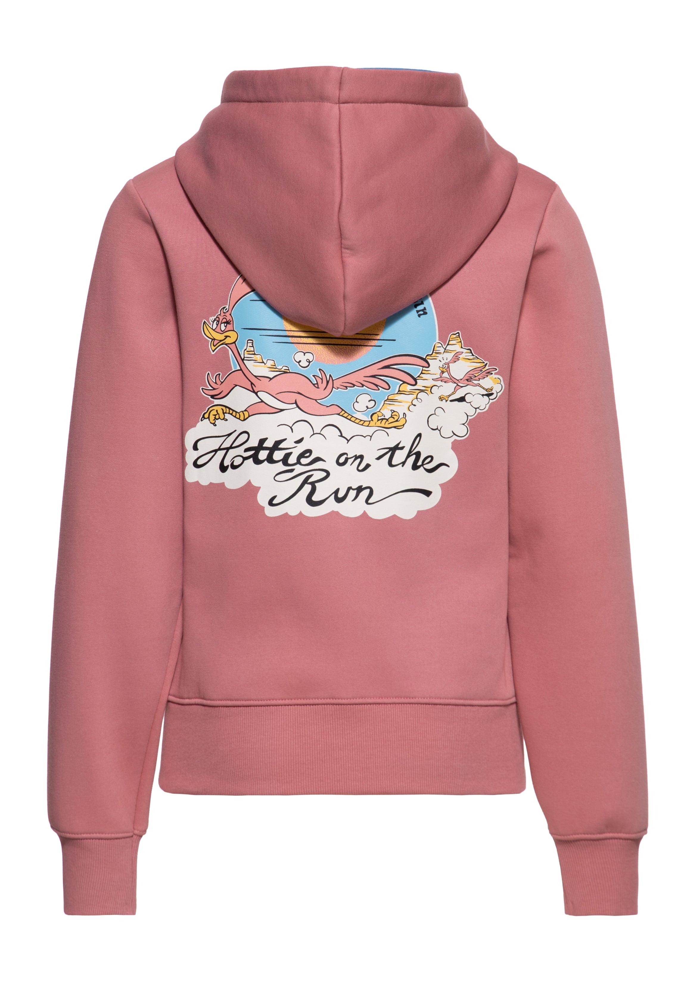 Queen Kerosin - Kapuzensweatjacke «Hottie on the run»