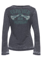 Queen Kerosin - Longsleeve «Forever 2 Wheels»