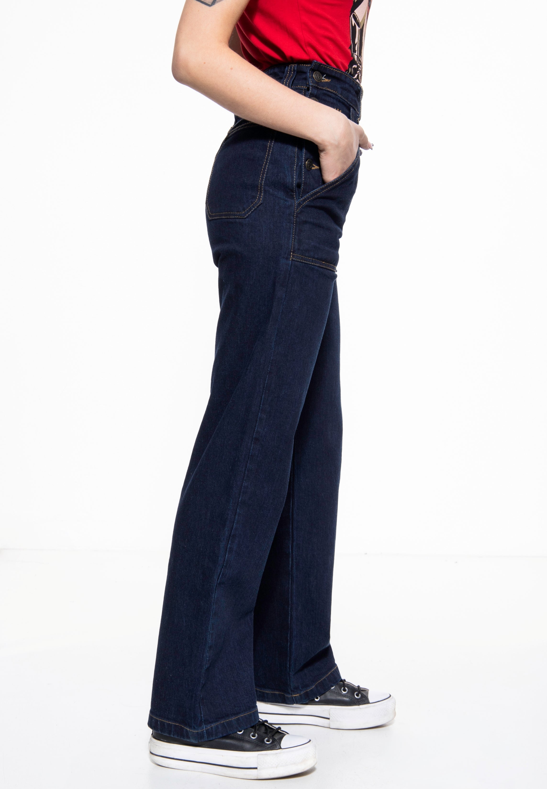 Queen Kerosin - Marlene Fit Jeans