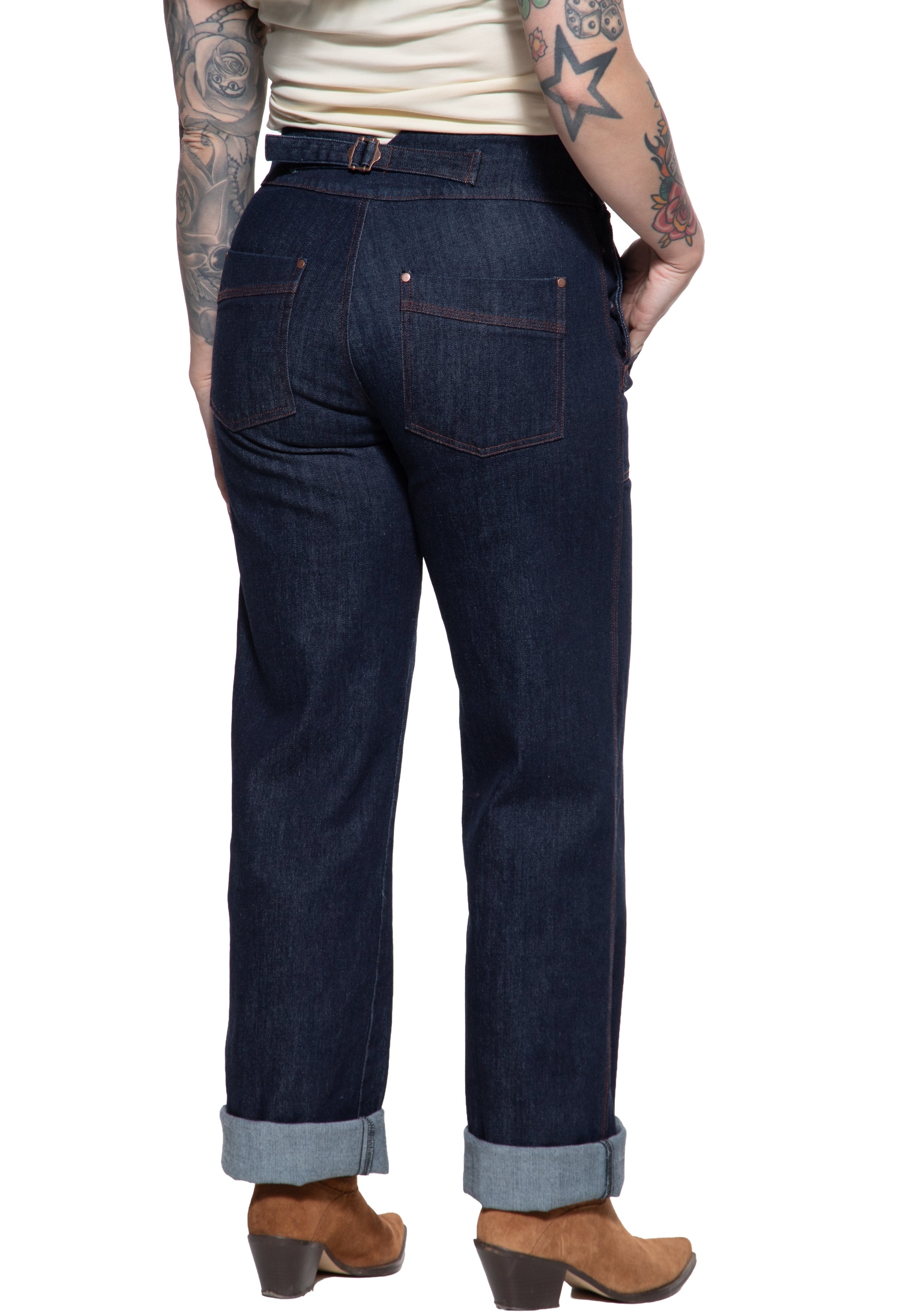 Marlene Jeans 'Josie' in Denim Jeans von Queen Kerosin