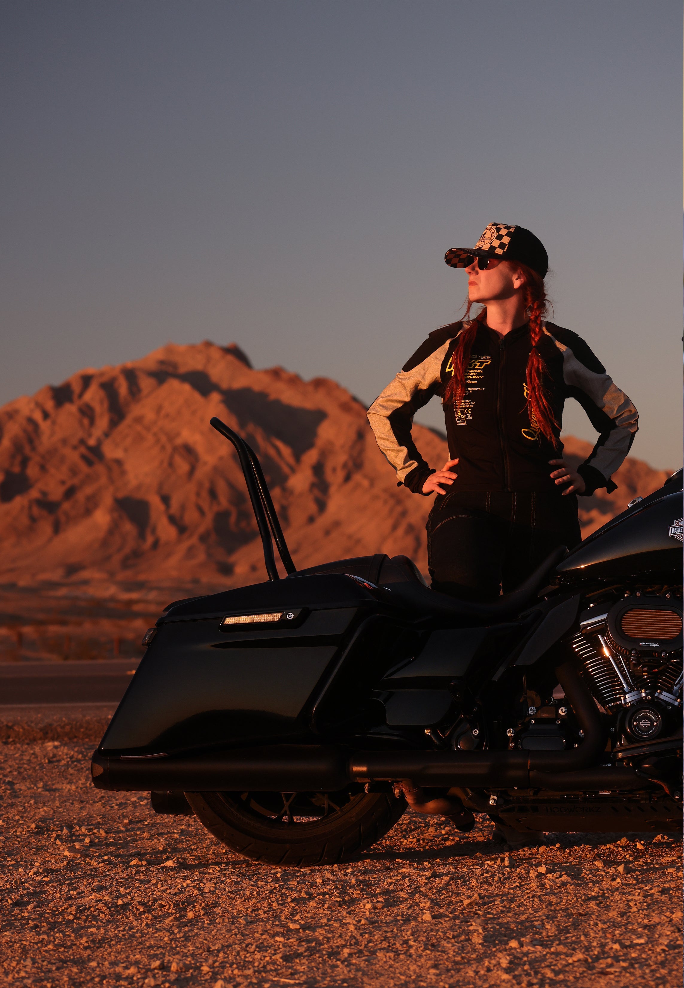 Queen Kerosin - Motorradinnenjacke «Kustombuilt - Motor Gear»