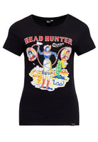 Queen Kerosin - Print T-Shirt «Head Hunter»