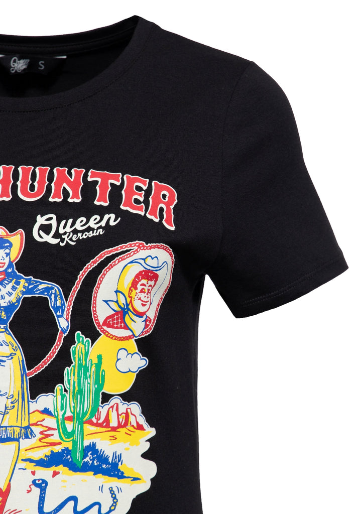 Queen Kerosin - Print T-Shirt «Head Hunter»