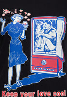 Queen Kerosin - Print T-Shirt «Keep Your Love Cool»