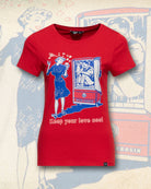 Queen Kerosin - Print T-Shirt «Keep Your Love Cool»