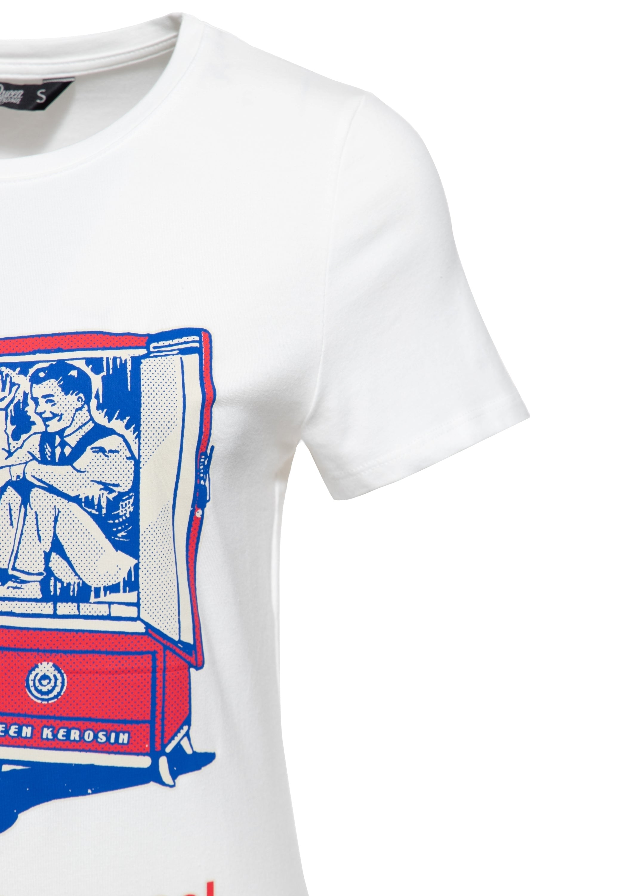 Queen Kerosin - Print T-Shirt «Keep Your Love Cool»