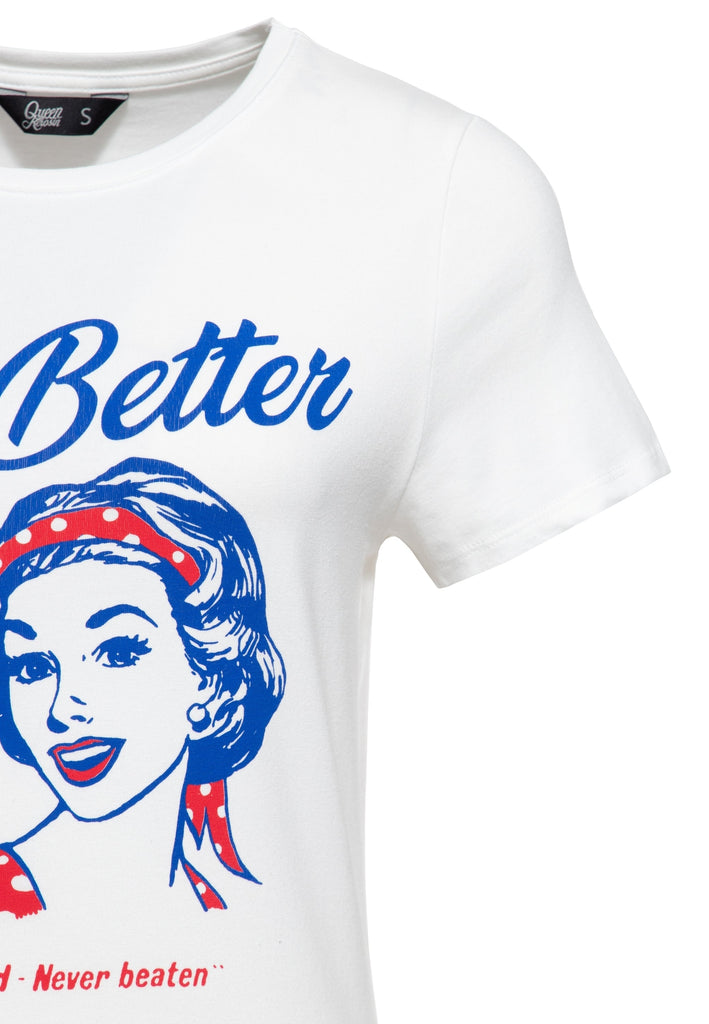 Queen Kerosin - Print T-Shirt «Tastes Better»