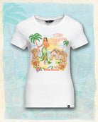 Queen Kerosin - Print T-Shirt «Tiki Lagoon»
