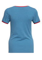 Queen Kerosin - Ringer T-Shirt «Lago di Garda»