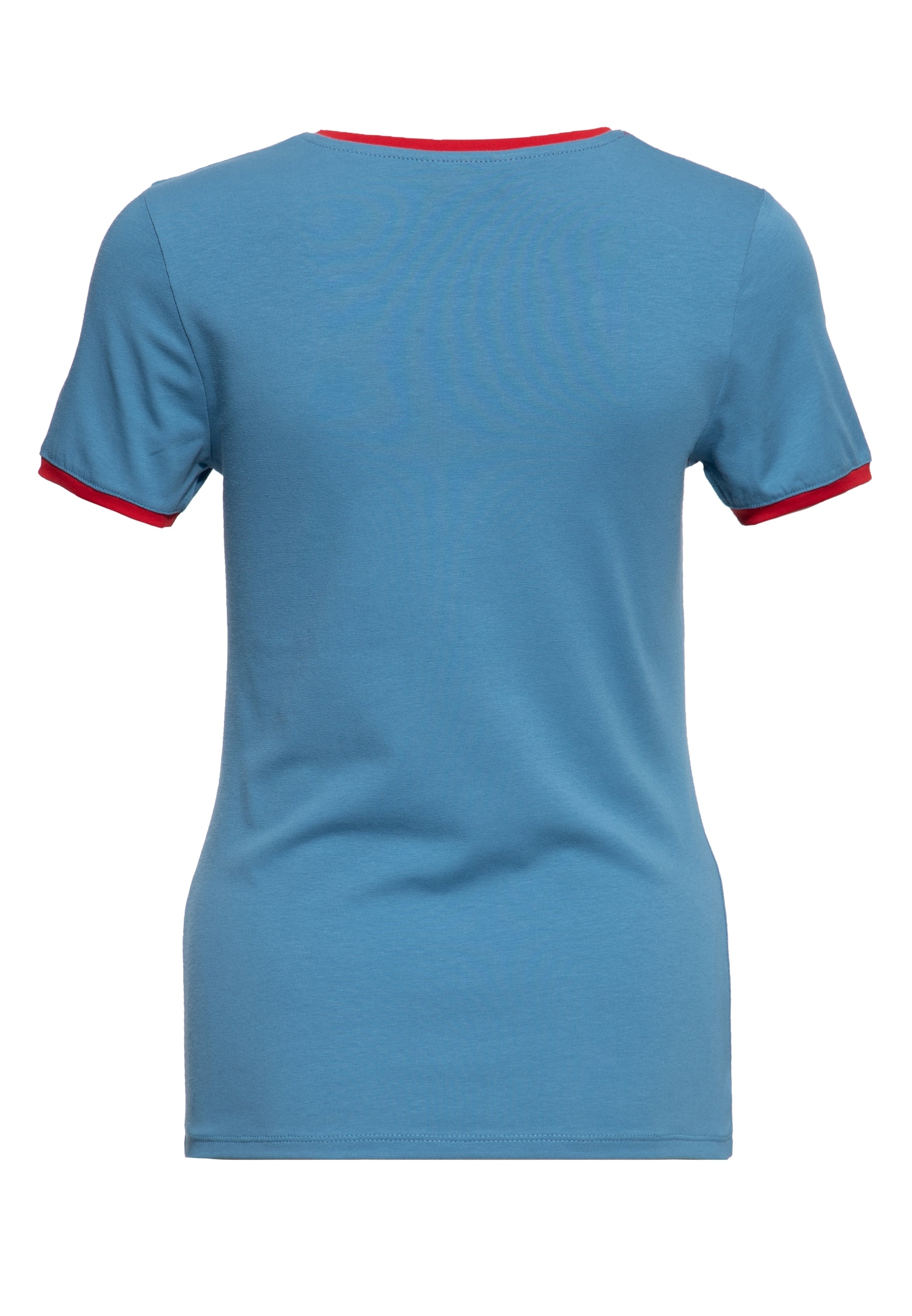 Queen Kerosin - Ringer T-Shirt «Lago di Garda»