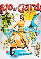 Queen Kerosin - Ringer T-Shirt «Lago di Garda»