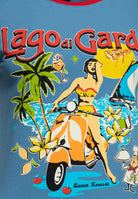 Queen Kerosin - Ringer T-Shirt «Lago di Garda»