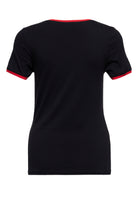 Queen Kerosin - Ringer T-Shirt «Lago di Garda»