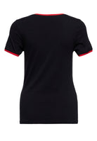 Queen Kerosin - Ringer T-Shirt «Real Romance»