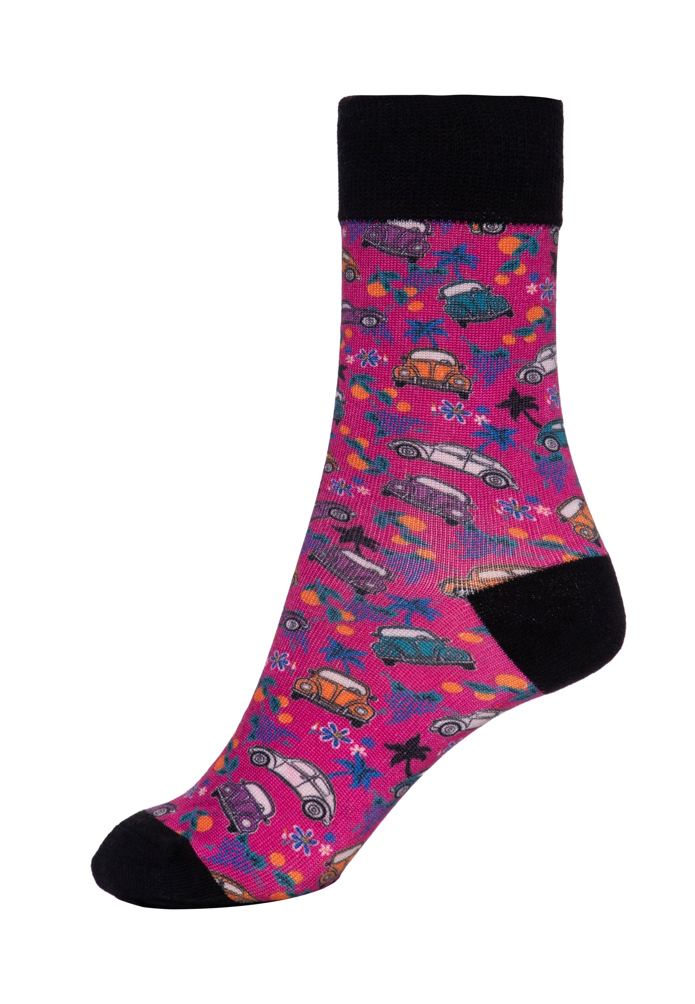 Queen Kerosin - Socken «Vintage Car»