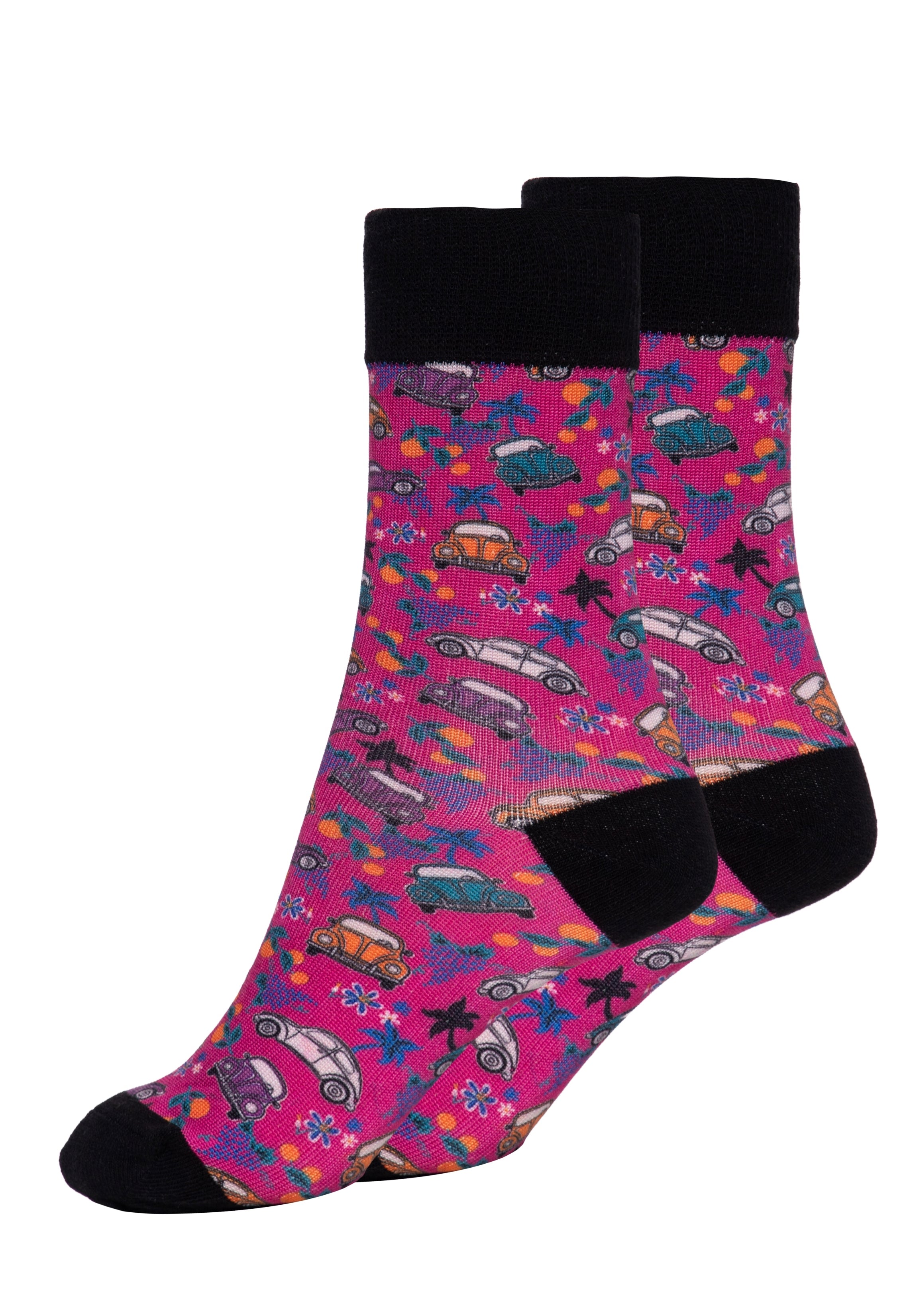 Queen Kerosin - Socken «Vintage Car»