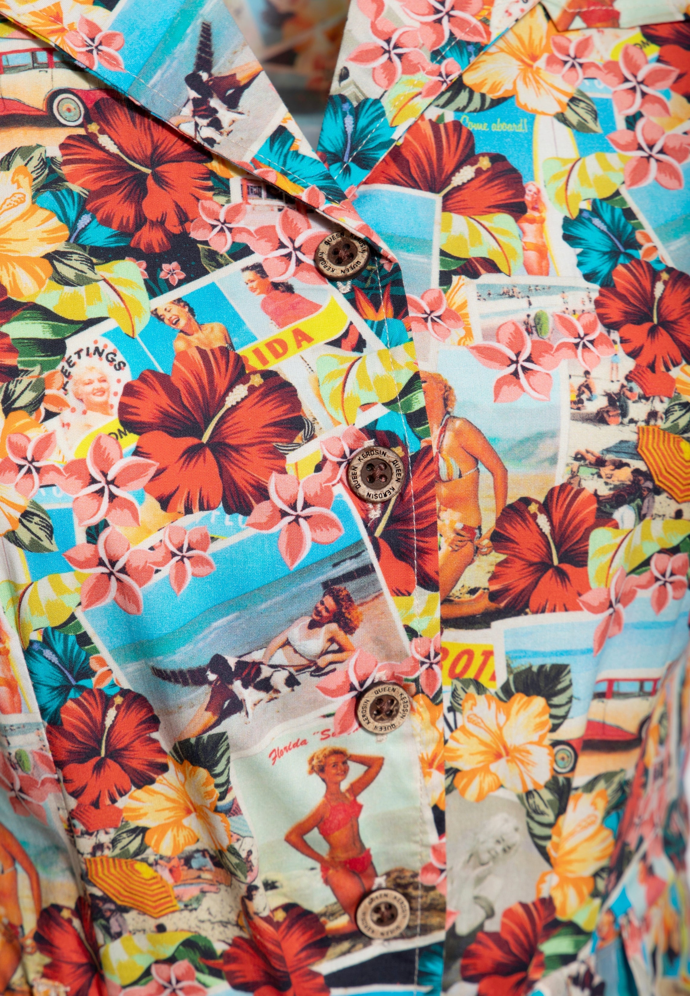 Queen Kerosin - Swingkleid «Beaches»