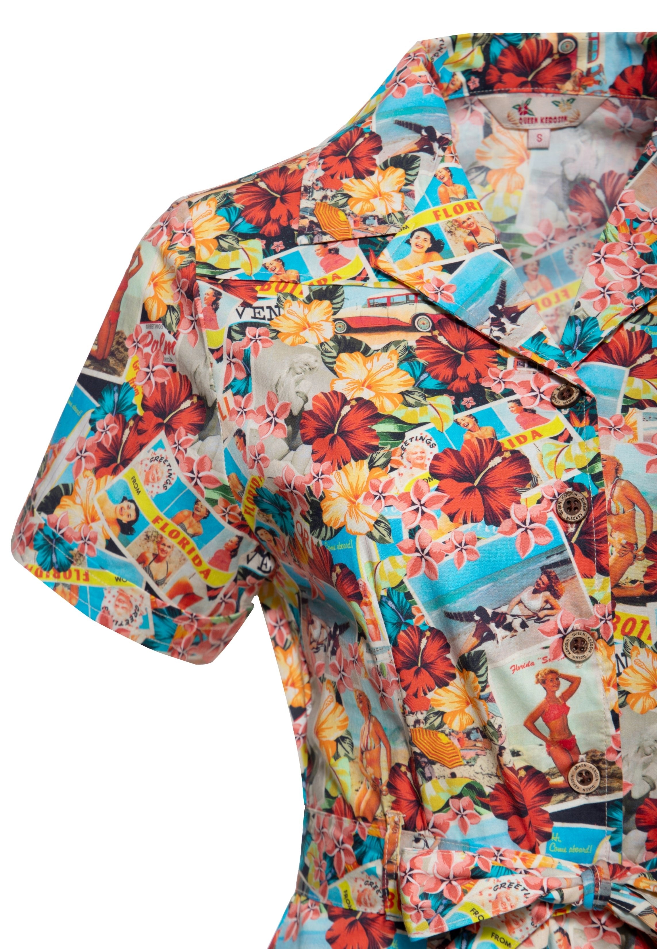 Queen Kerosin - Swingkleid «Beaches»