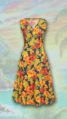Queen Kerosin - Swingkleid «Hibiskus»