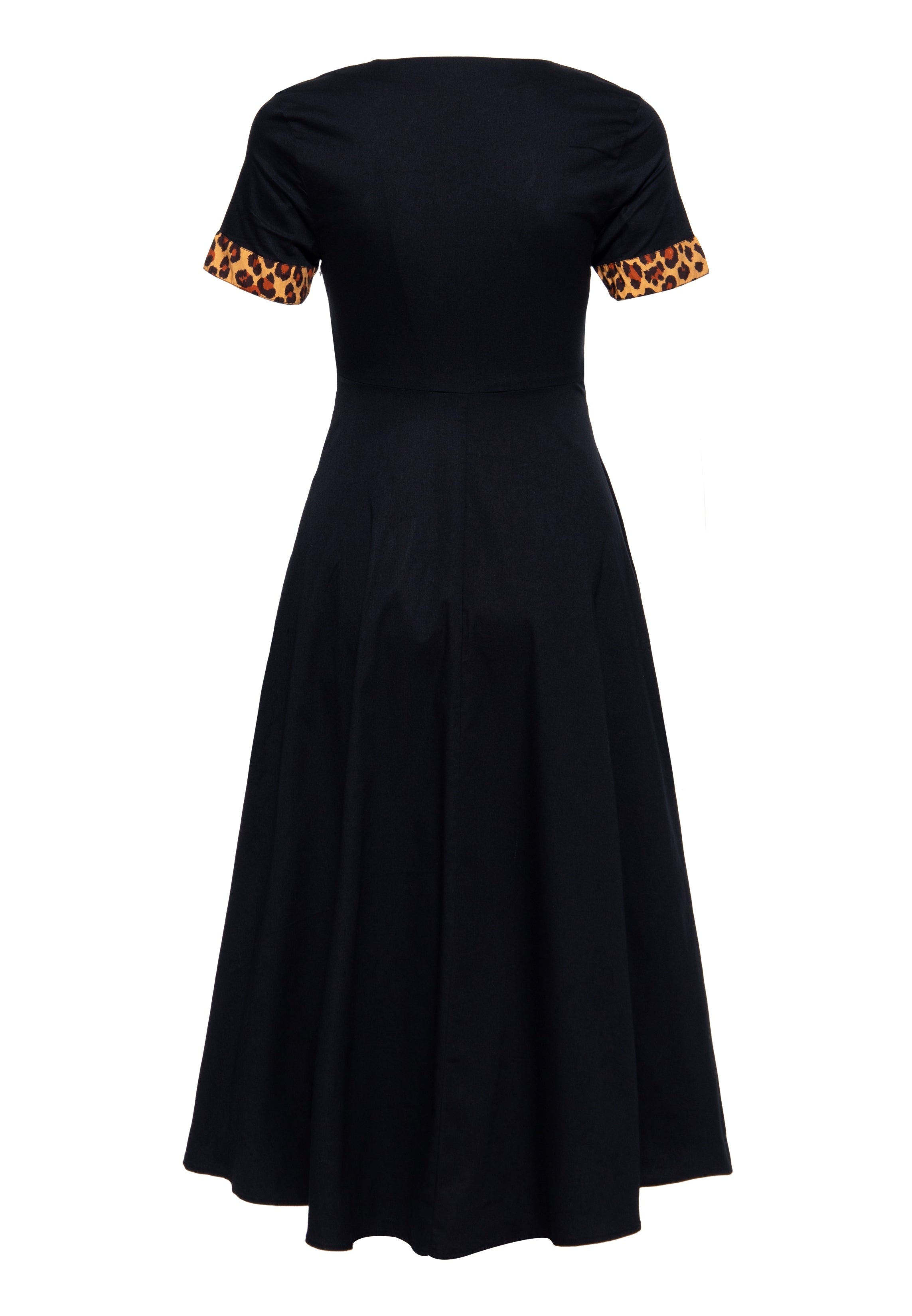 Swingkleid in Schwarz Kleider von Queen Kerosin