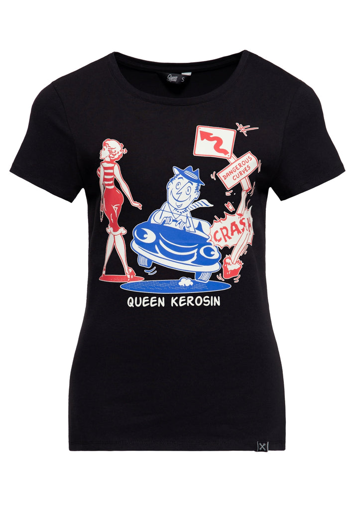 Queen Kerosin - T-Shirt «Dangerous Curves»