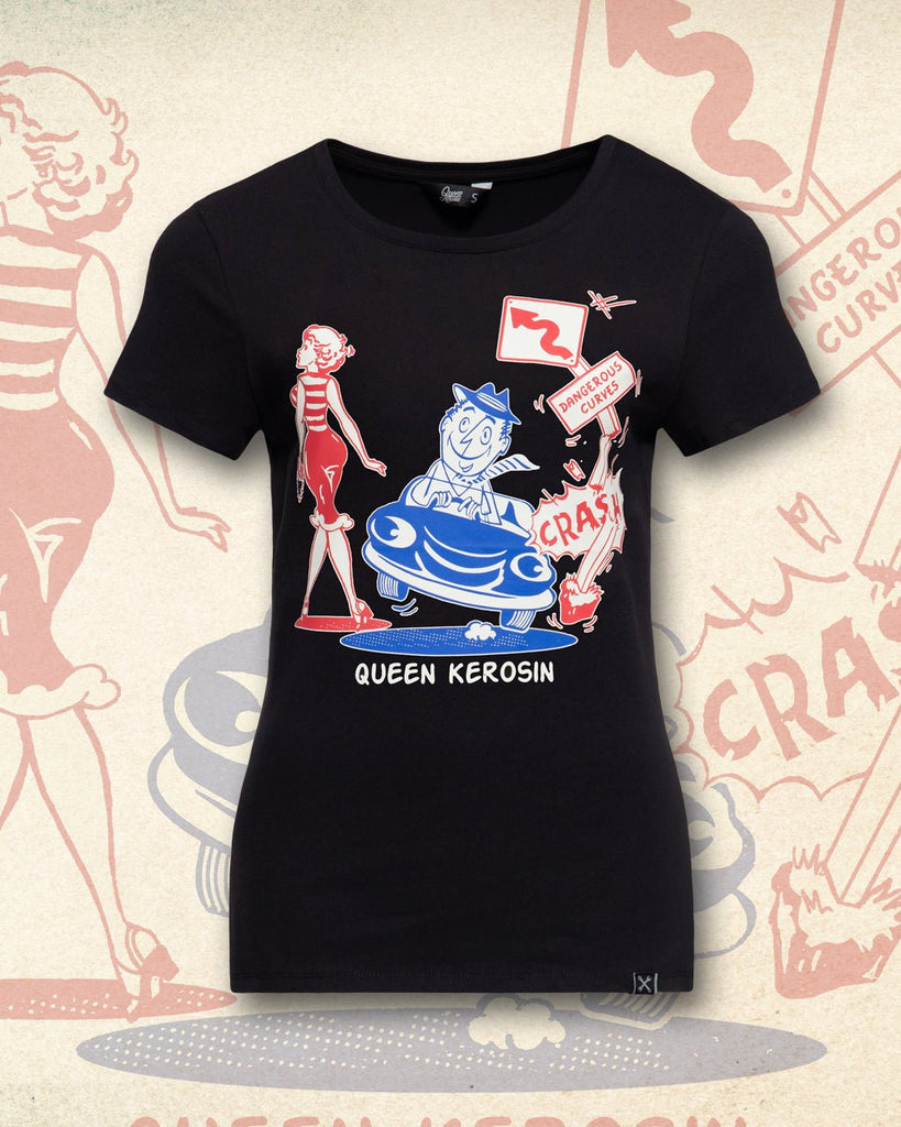 Queen Kerosin - T-Shirt «Dangerous Curves»