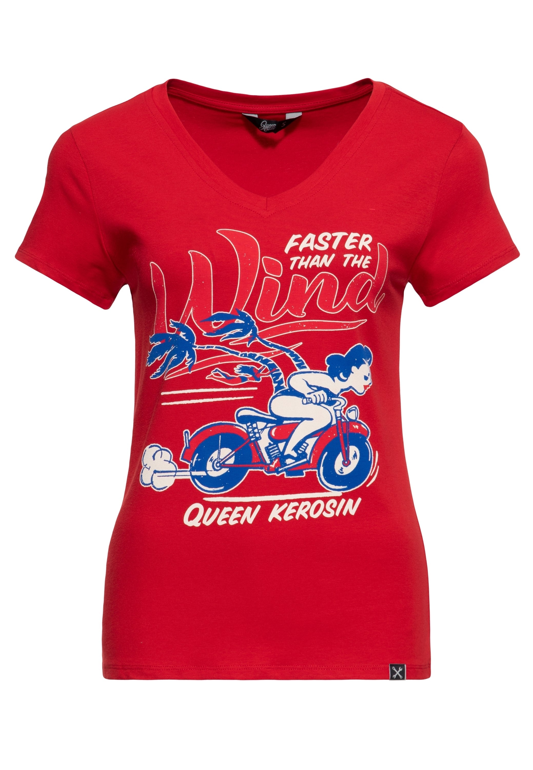 Queen Kerosin - T-Shirt «Faster Than The Wind»