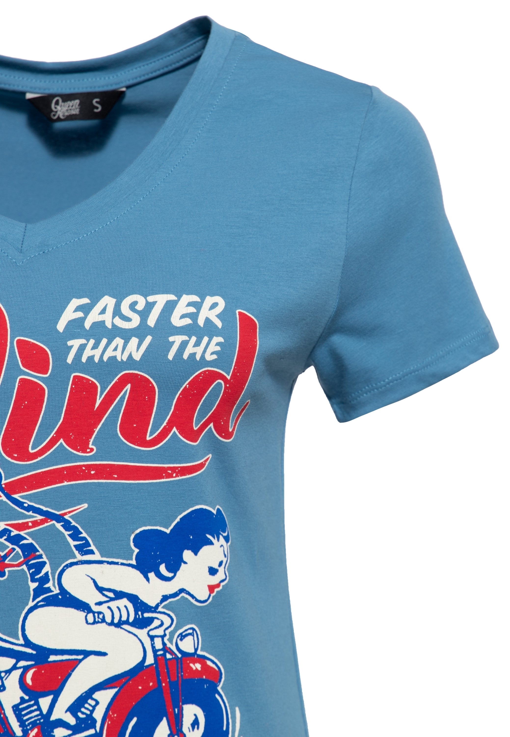 Queen Kerosin - T-Shirt «Faster Than The Wind»