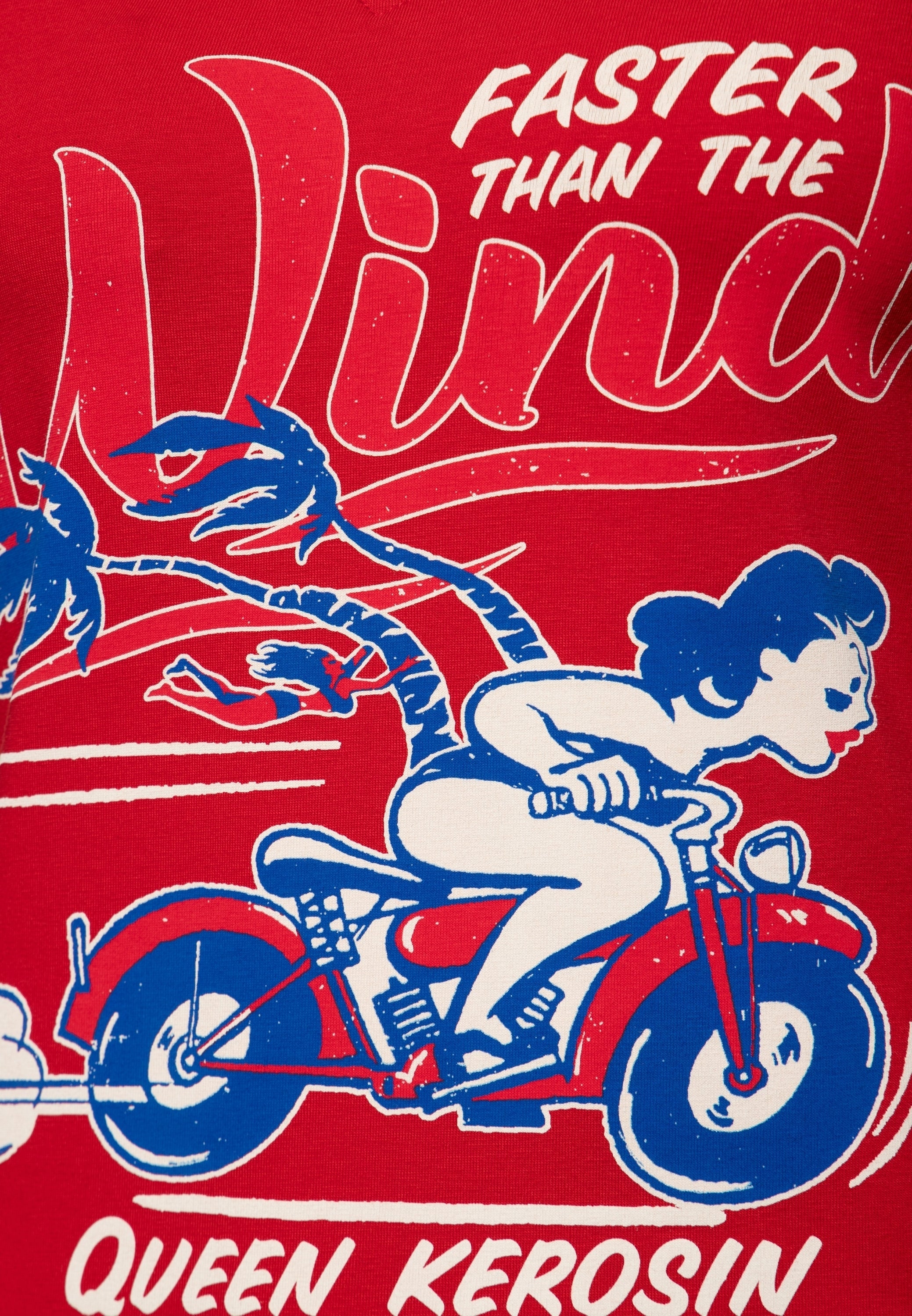 Queen Kerosin - T-Shirt «Faster Than The Wind»