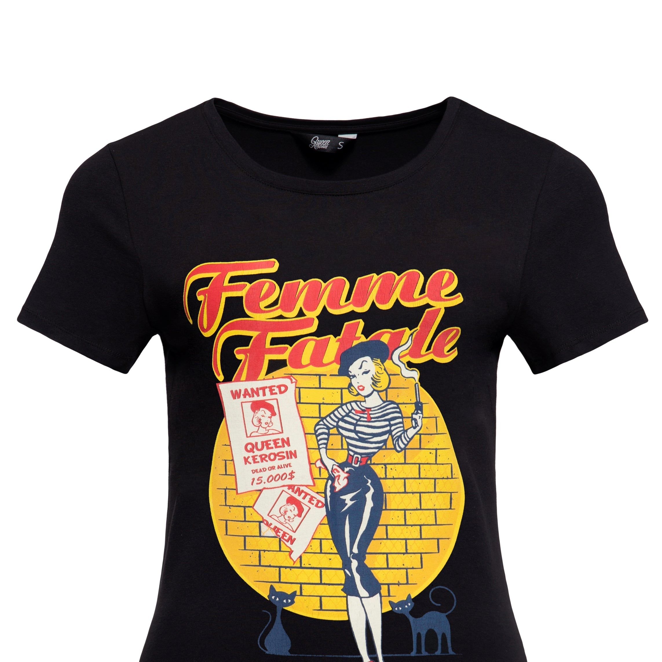 Queen Kerosin - T - Shirt «Femme Fatale»