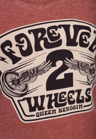 Queen Kerosin - T-Shirt «Forever 2 Wheels»