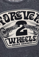Queen Kerosin - T-Shirt «Forever 2 Wheels»