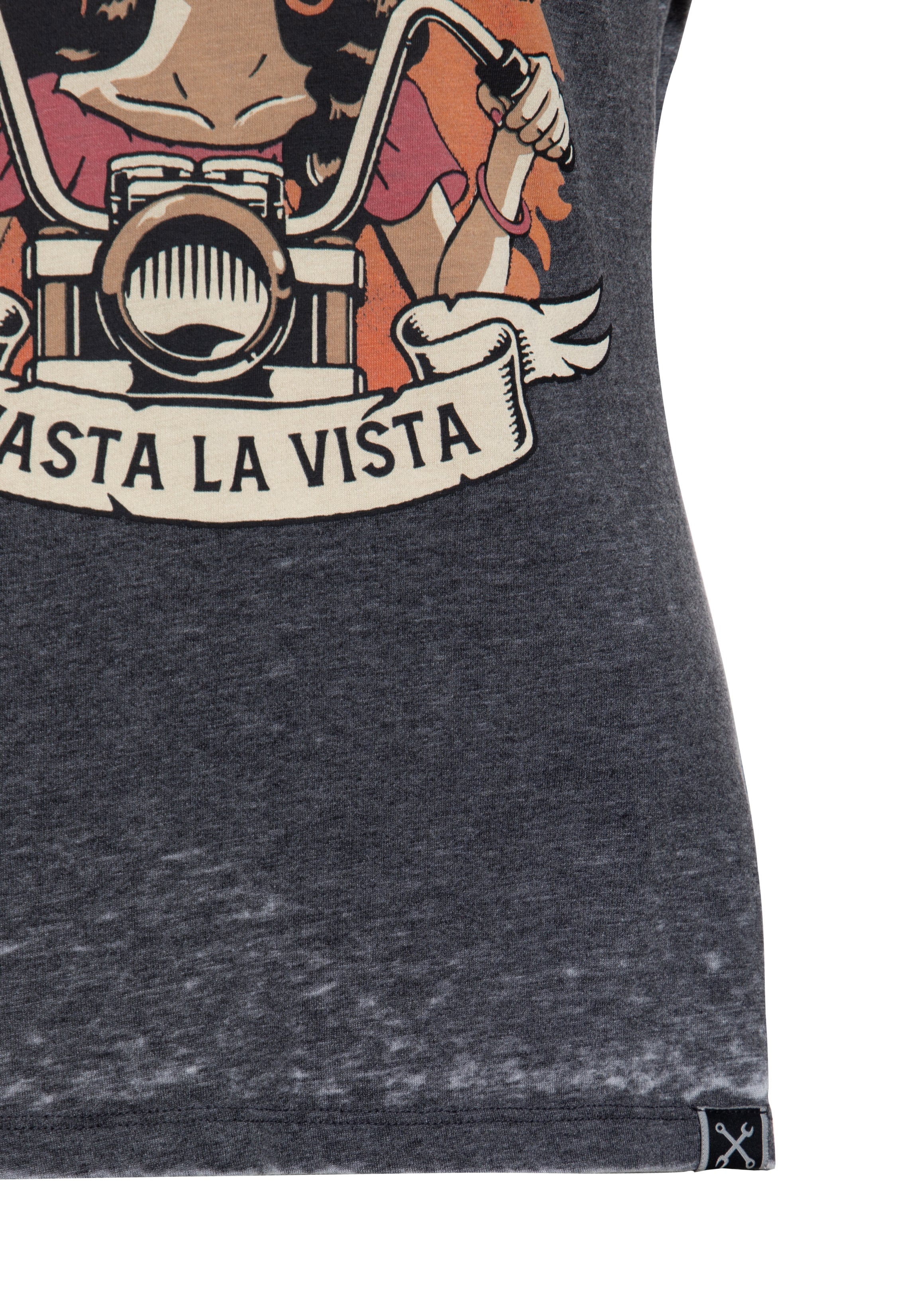 Queen Kerosin - T-Shirt «Hasta La Vista»