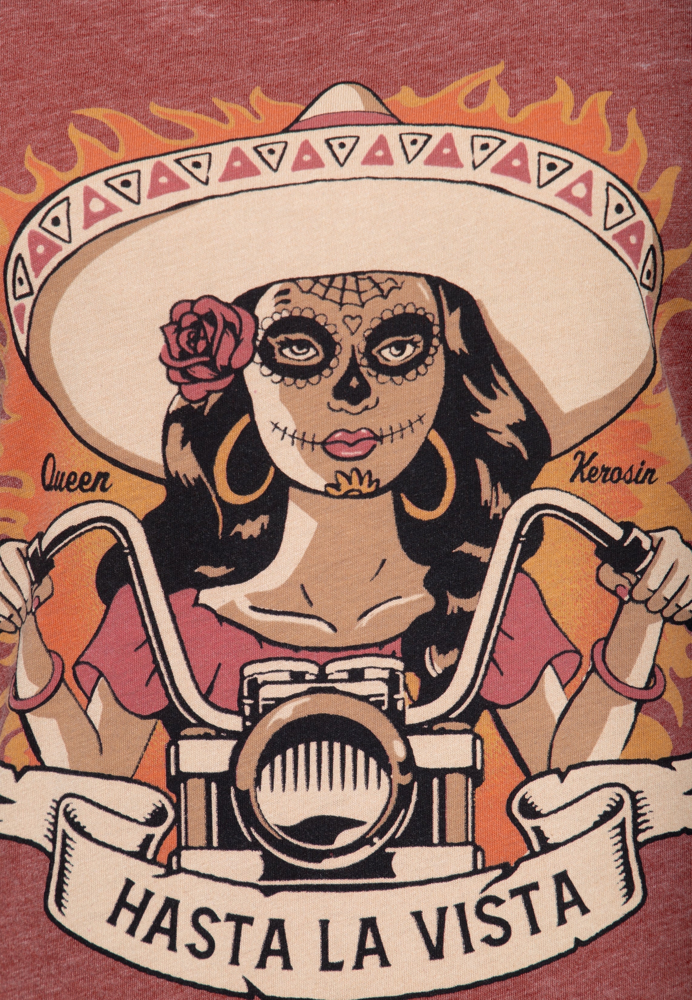Queen Kerosin - T-Shirt «Hasta La Vista»