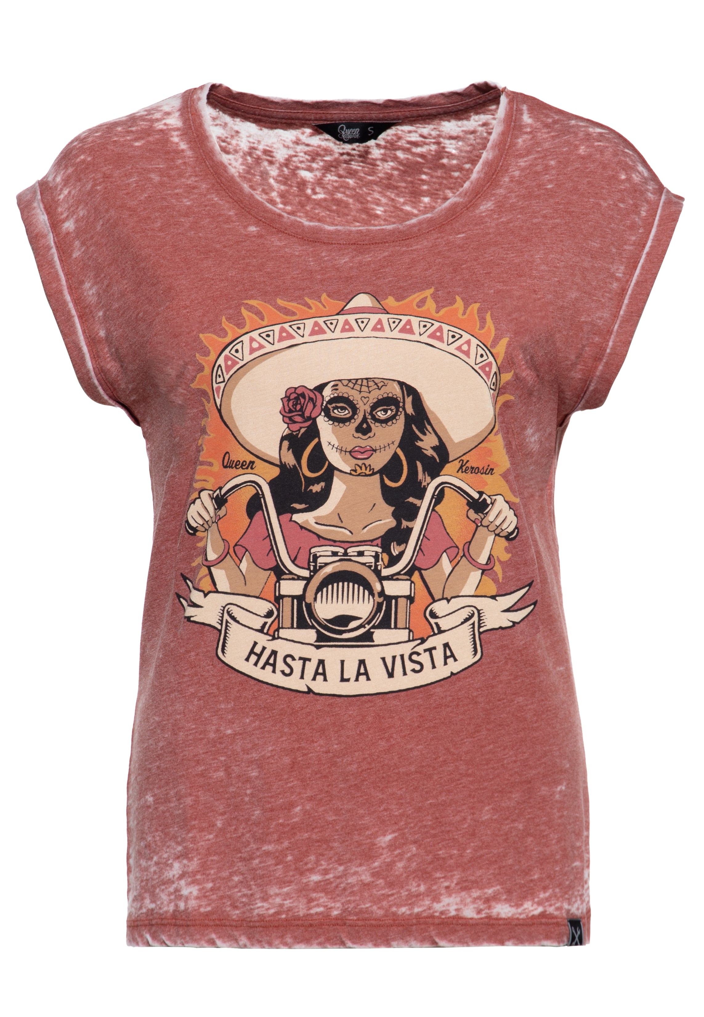 Queen Kerosin - T-Shirt «Hasta La Vista»