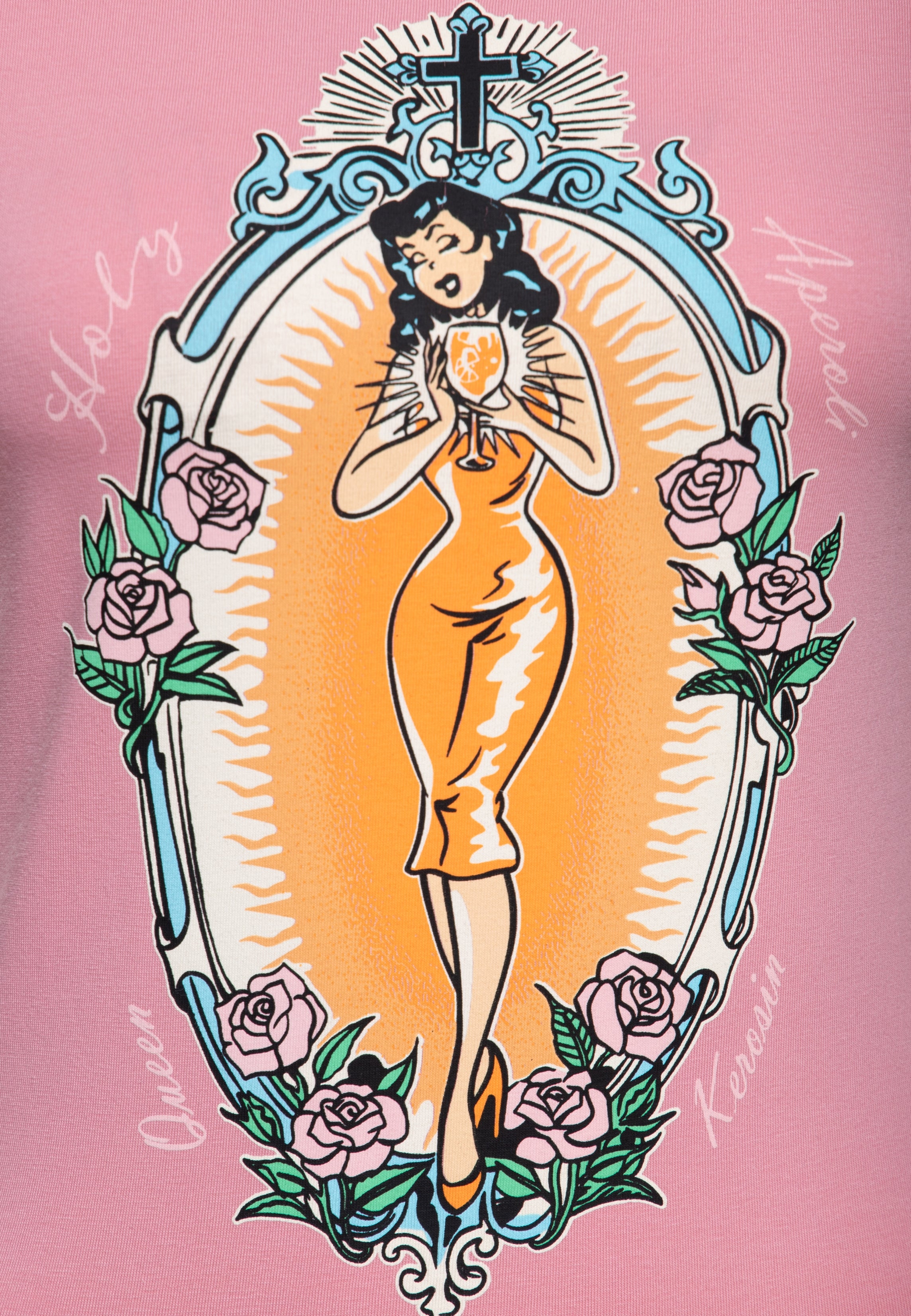 Queen Kerosin - T-Shirt «Holy Aperoli»