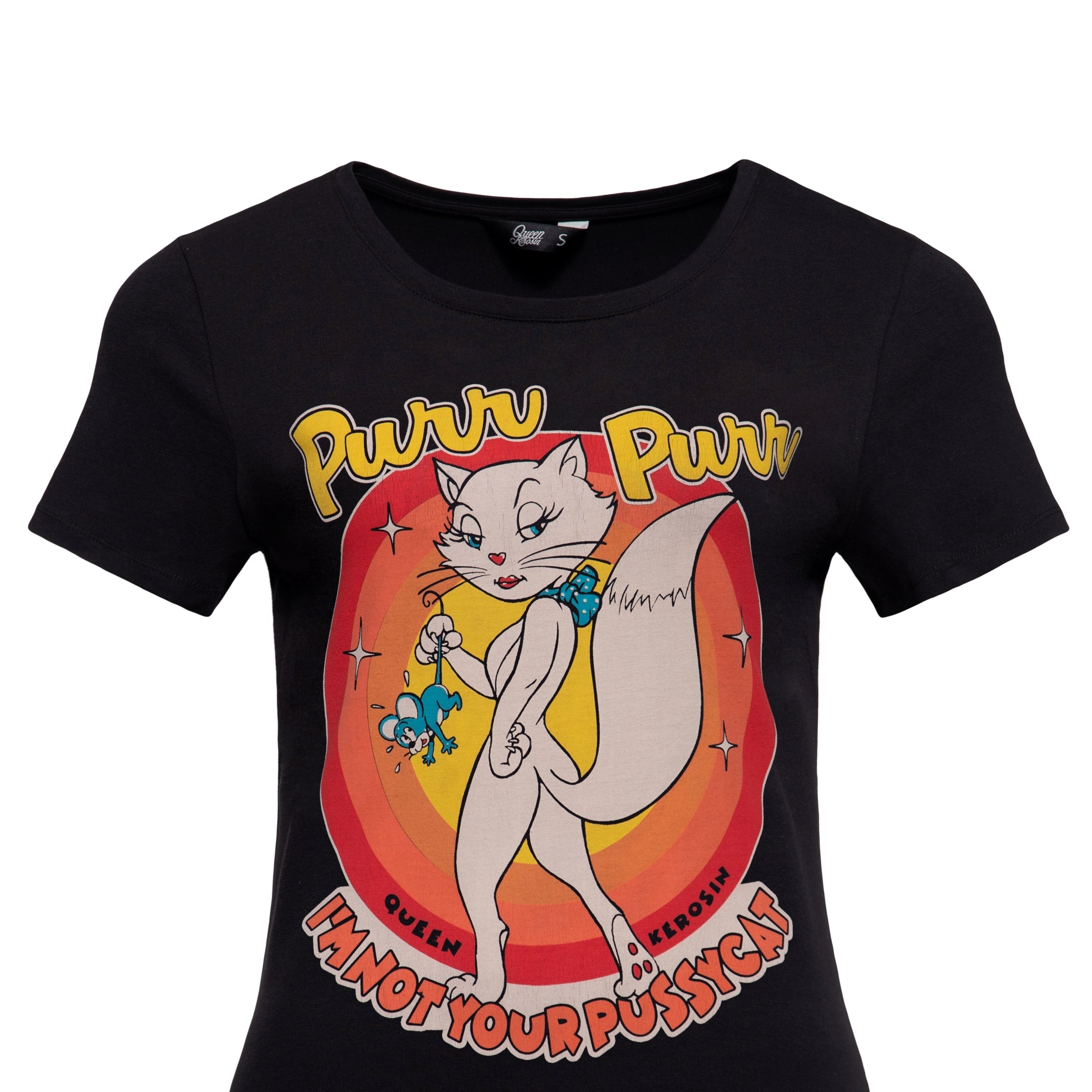 Queen Kerosin - T-Shirt «I'm not your Pussycat»