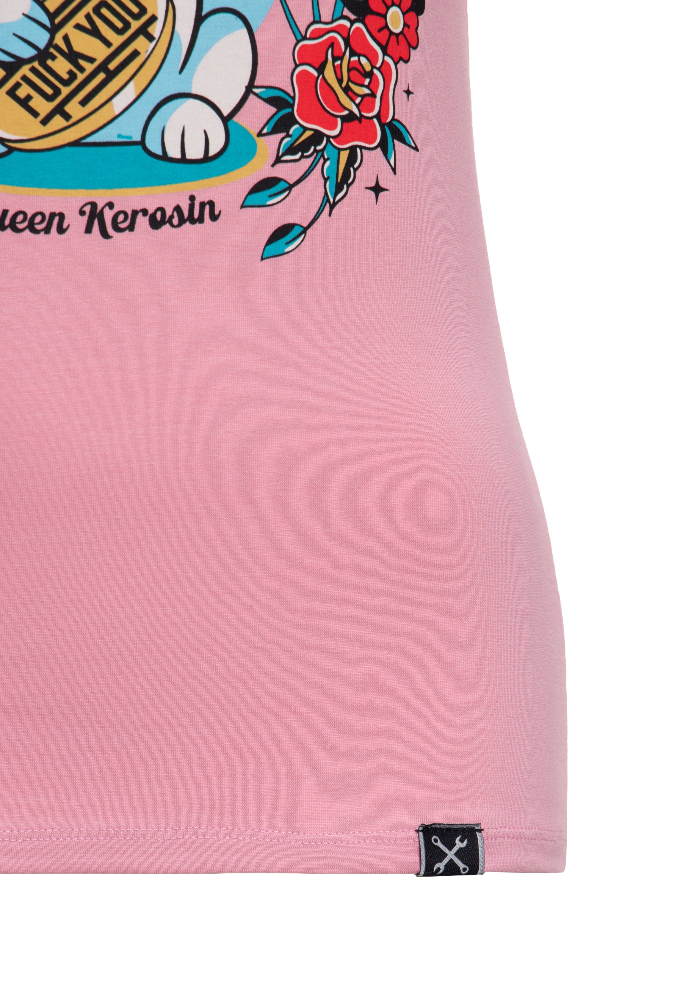 Queen Kerosin - T-Shirt «Lucky Cat»