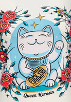 Queen Kerosin - T-Shirt «Lucky Cat»