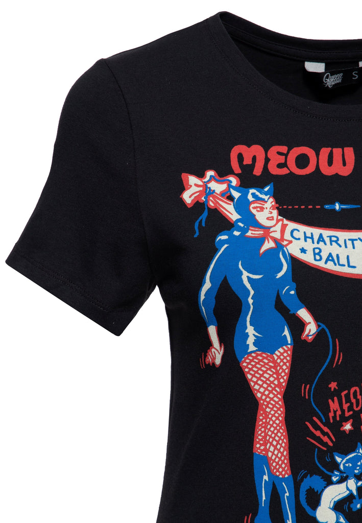 Queen Kerosin - T-Shirt «Meow Meow»