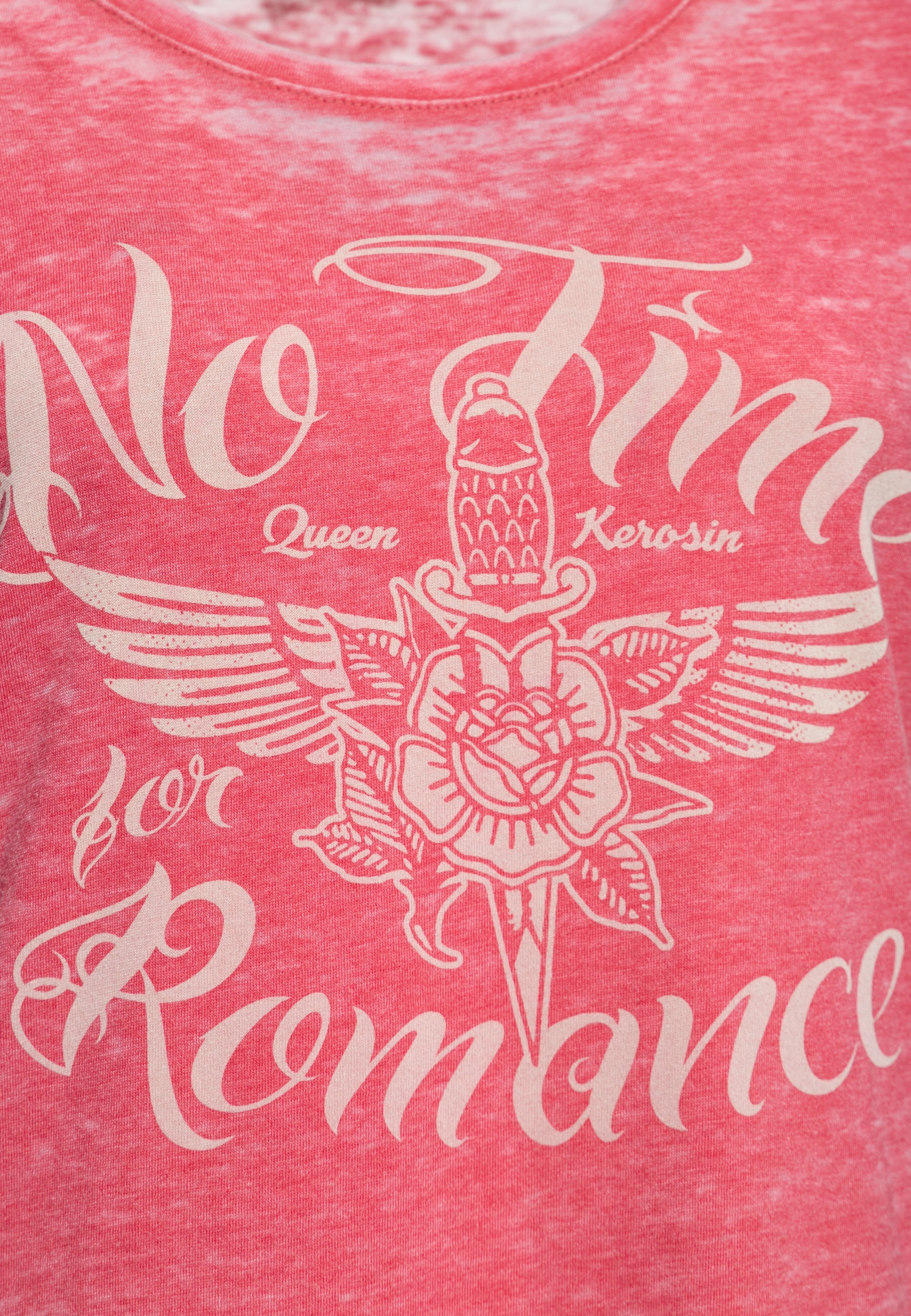 Queen Kerosin - T-Shirt «No Time For Romance»