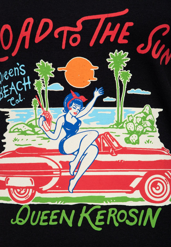 Queen Kerosin - T-Shirt «Road To The Sun»