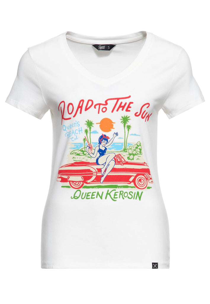 Queen Kerosin - T-Shirt «Road To The Sun»