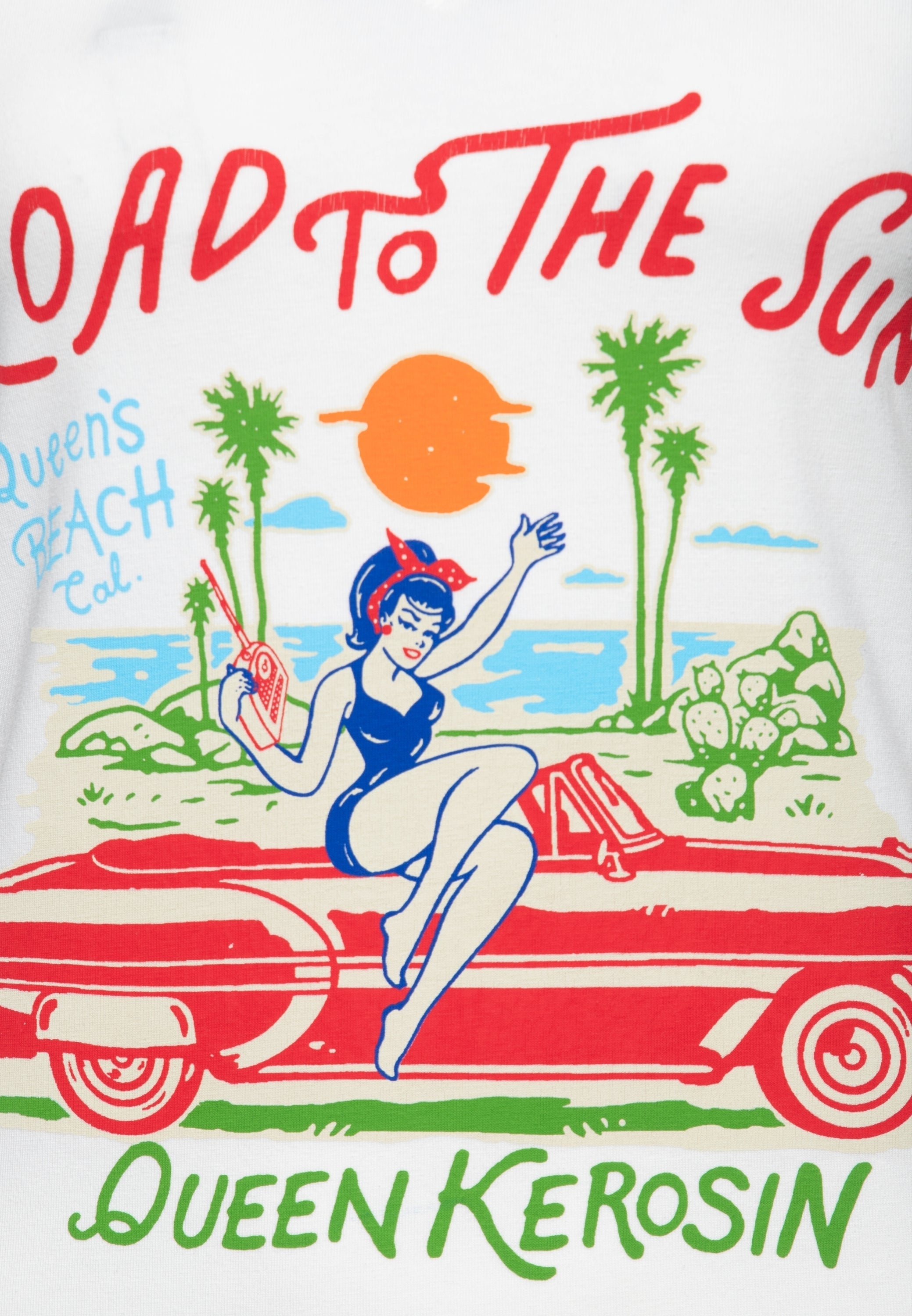 Queen Kerosin - T-Shirt «Road To The Sun»