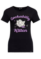 Queen Kerosin - T-Shirt «Rockabilly Kitten»