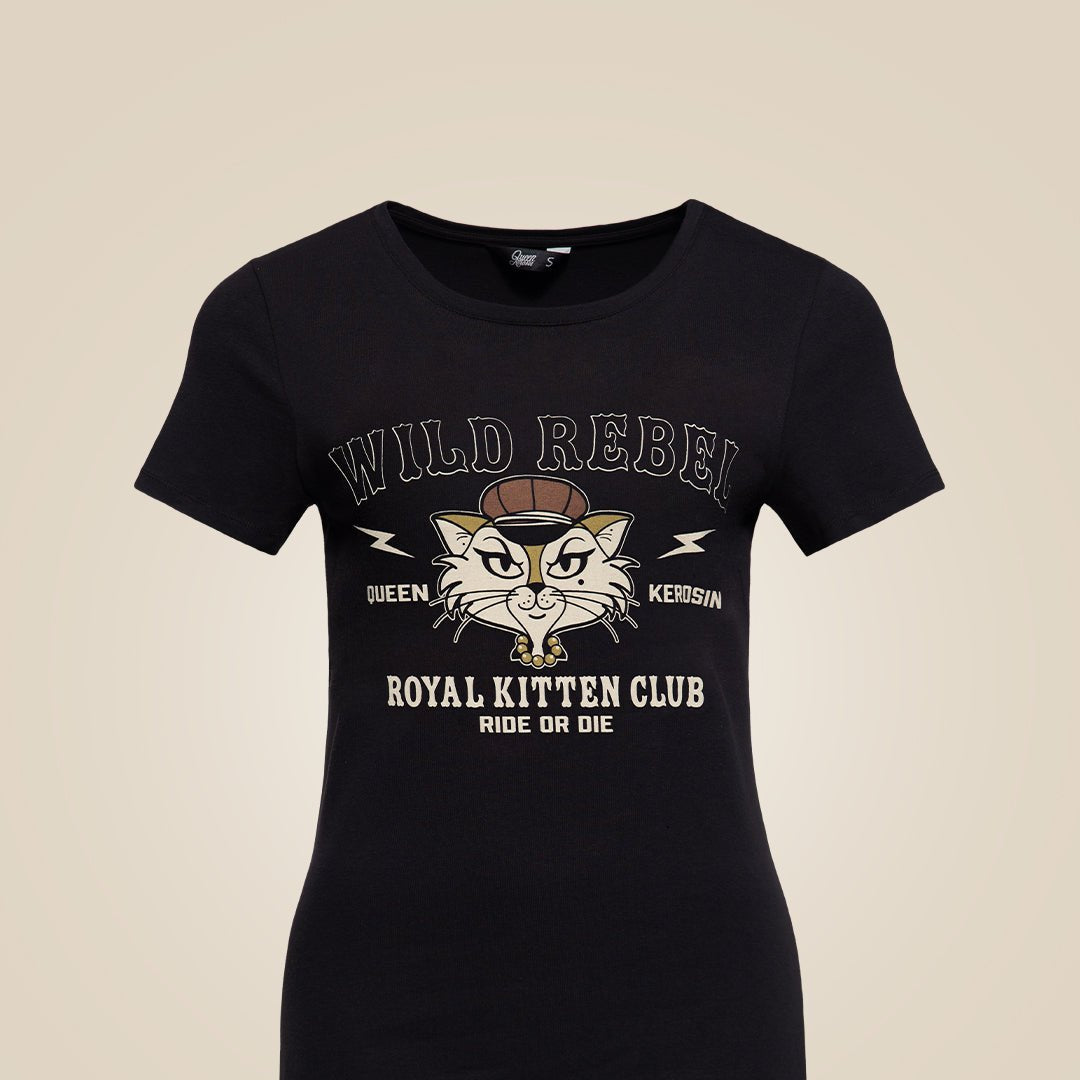 Queen Kerosin - T-Shirt «Royal Kitten Club»