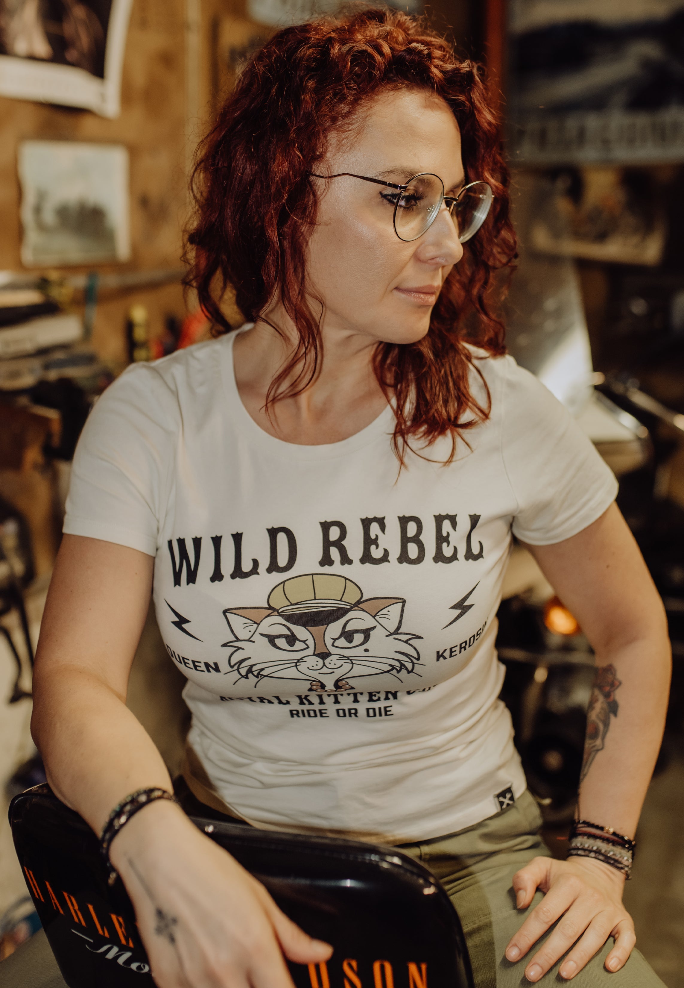 Queen Kerosin - T-Shirt «Royal Kitten Club»