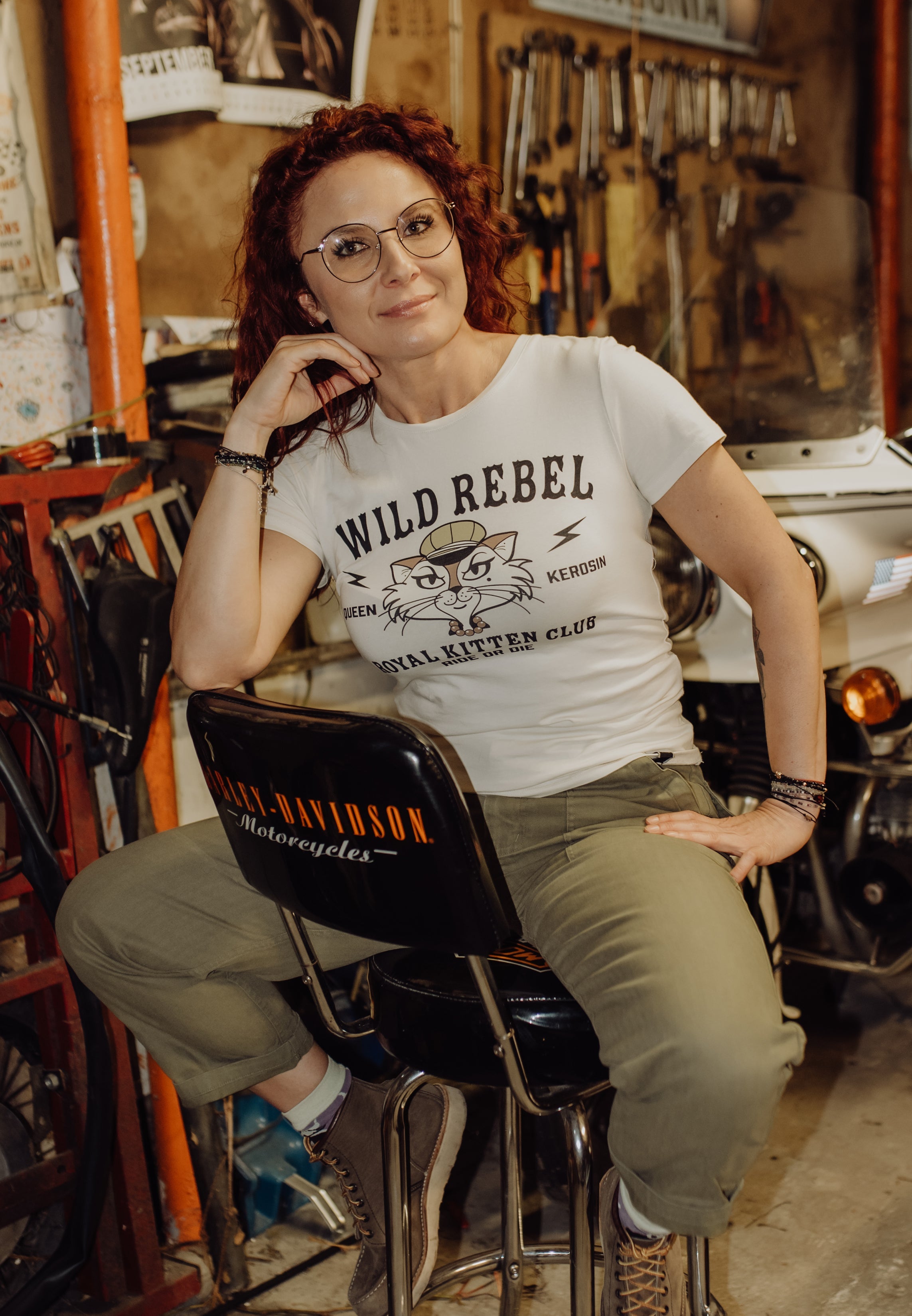 Queen Kerosin - T-Shirt «Royal Kitten Club»