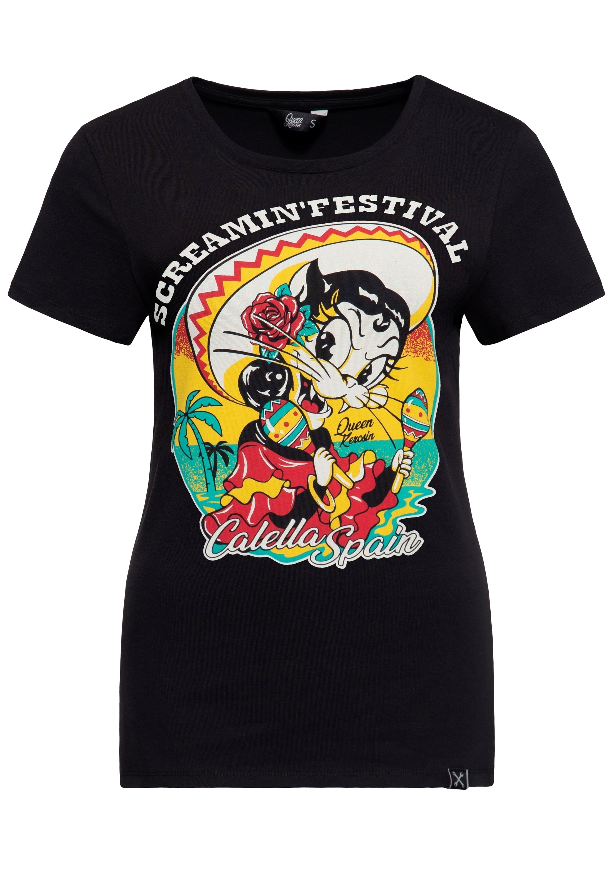 Queen Kerosin - T-Shirt «Screamin' - 50s Rock & Rhythm Festival»